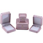 Luxury Gold Crown Design PU Leather Jewelry Package Box for Bracelet Necklace