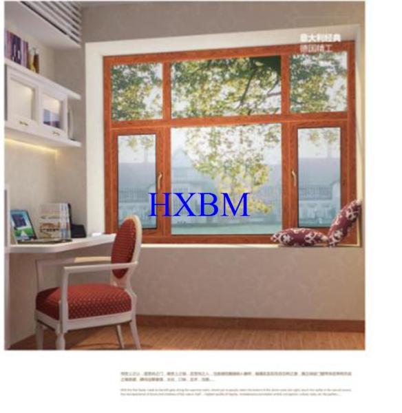 Buy cheap Contemporary Home Aluminium And Wood Windows , 5mm Glass Double Glazed Windows from wholesalers