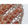 Buy cheap 12mm Hanging Stainless Steel Chainmail Curtain For Exterior Wall Cladding from wholesalers