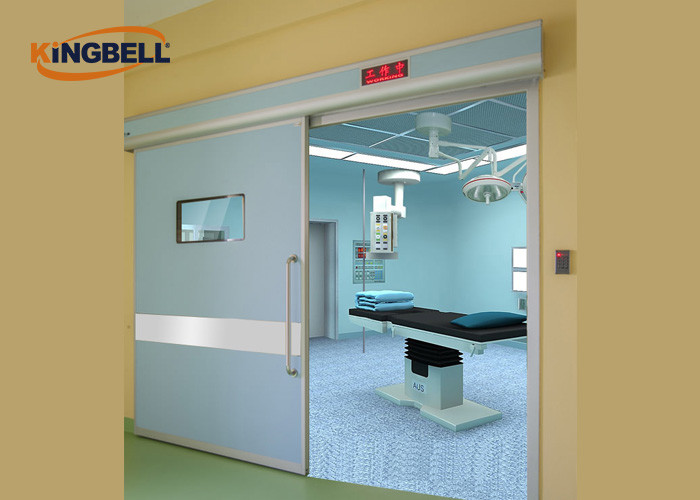 Handing Type Medical Airtight Automatic Door Double Track Design