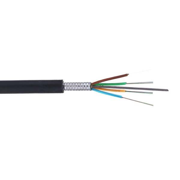 Buy cheap Armored 36 Core Direct Burial Single Mode Fiber Optic Cable Loose Tube GYTA53 from wholesalers