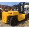 Buy cheap used diesel 2012 model 15ton komatsu forklift truck FD150E-7 low work hrs widely used in ports and factory from wholesalers