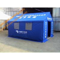 Buy cheap 3x4m Outdoor Steel Framed Waterproof Disaster Refugee Relief Tent product