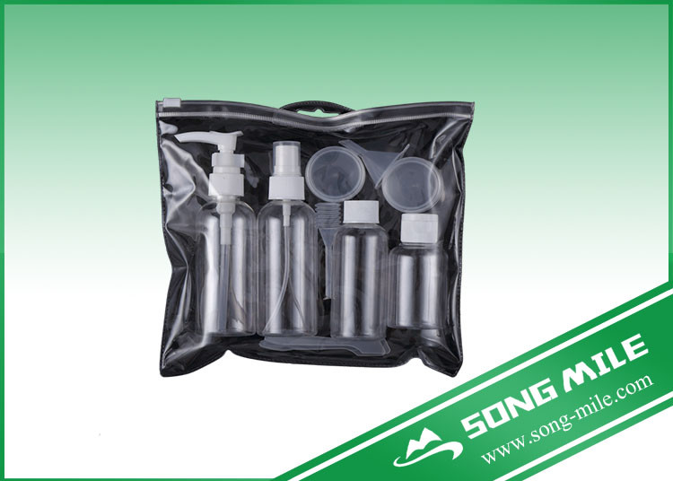 Cosmetic Travling Use Bottle Kit with Spray Bottle