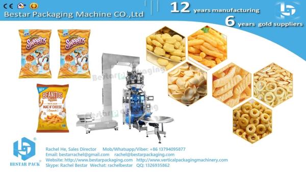 Buy cheap Bestar new design weighing packaging machine for snacks BSTV-550AZ from wholesalers