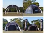 Customized Outdoor Event Tent , Heat Sealed Pvc Inflatable Booth