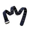 Buy cheap Unisex Stitched Knitted Belt 105cm Double Grommet Web from wholesalers