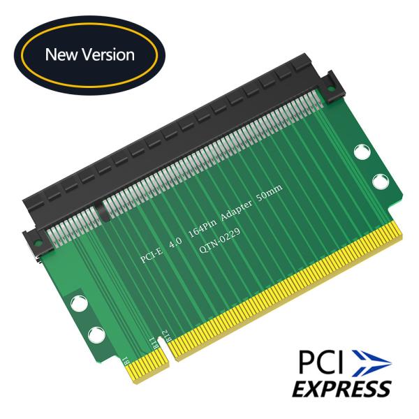 PCI-Express 4.0 16x Riser Card ,180 Degree High Speed Riser Card 60mmHeight