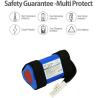 Buy cheap 10200mah 3.7V Battery Replacement Charger Durable ID998 1INR19/66-3 from wholesalers