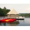 Buy cheap Steel Frame Luxury Hotel Tents With PVDF Architecture Cover Structure Luxury Resort Tent Hotels from wholesalers