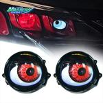 Multicolor Demon Eyes 3 Inch LED Projector Auto Accessories For Cars