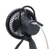Buy cheap Solar Powered Camping Tent Ceiling Fan Rechargeable 204x140x362mm from wholesalers