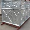 Buy cheap Strong Plate Panel Galvanised Steel Water Tank , Bolt Assembly 250 Gallon Storage Tank from wholesalers