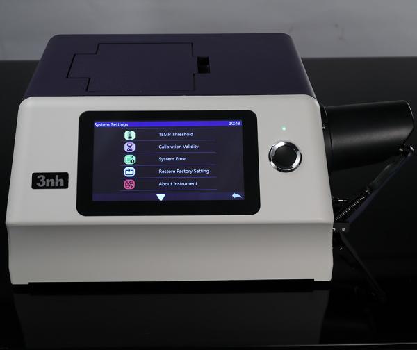 Textile Color Testing Colorimeter Spectrophotometer 360nm-780nm Wavelength 3nh