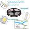Buy cheap 12V Flexible LED Strip Lights Waterproof 120 LEDS Warm white LED Light Strips, Pack of 16.4ft/5m from wholesalers