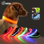 Buy cheap Hundehalsband Lighted Dog Collars Rechargeable Nylon XS XL LED Pet Collar from wholesalers