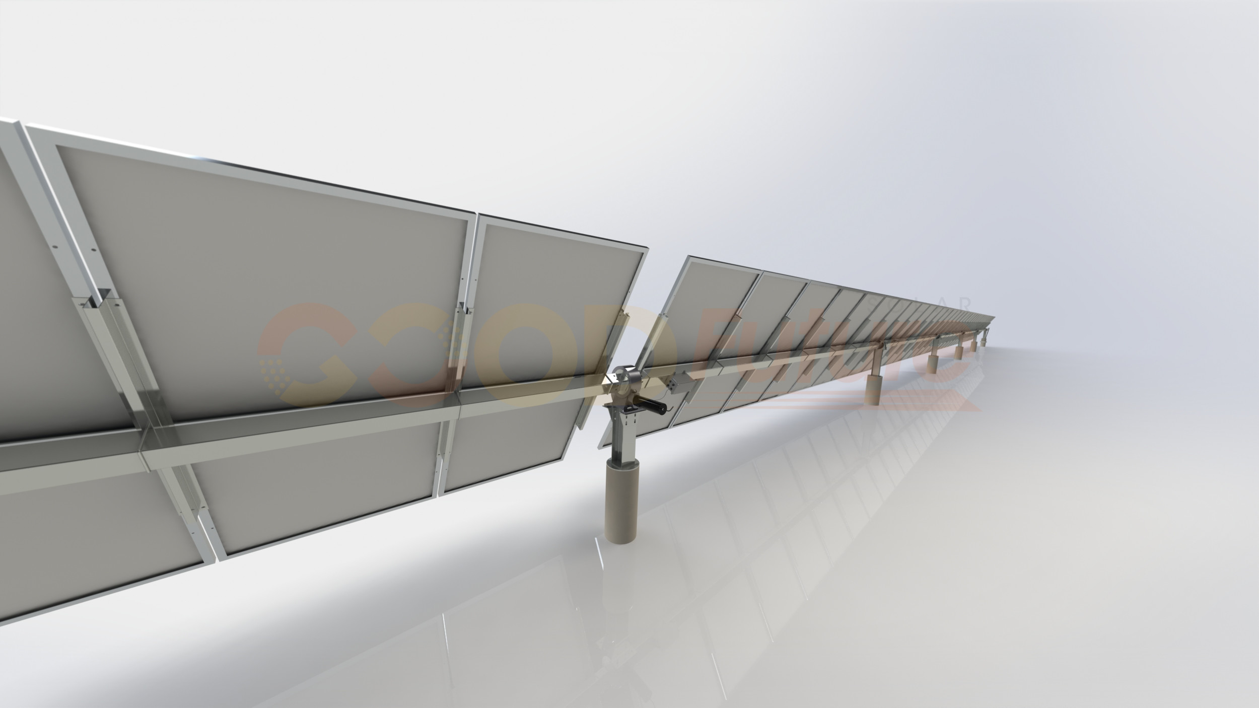 30kw 10kw Single Axis Solar Tracker Power Container