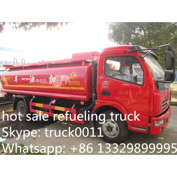 Buy cheap Dongfeng 6 Wheel 8000L Gasoline Transport Fuel Tank Truck, hot sale fuel tank for sale, dongfeng fuel dispenser truck from wholesalers