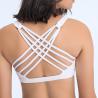 Buy cheap Naked Feeling Breathable Women Sports Bra Cross Back With Removable Pad from wholesalers