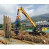 Buy cheap High Performance Hydraulic Pile Driving Machine 2800rpm Vibration Frequency from wholesalers