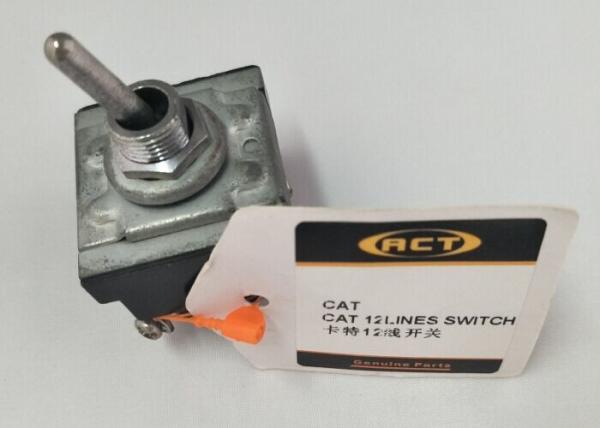 Buy cheap E320B / C Caterpillar Excavator Spare Parts 12 Lines Switch Silver Aluminium from wholesalers
