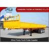 Buy cheap Stake Cargo Trailer And 3 Axles Side Wall Semi Trailer For Transport Bulk Cargo from wholesalers