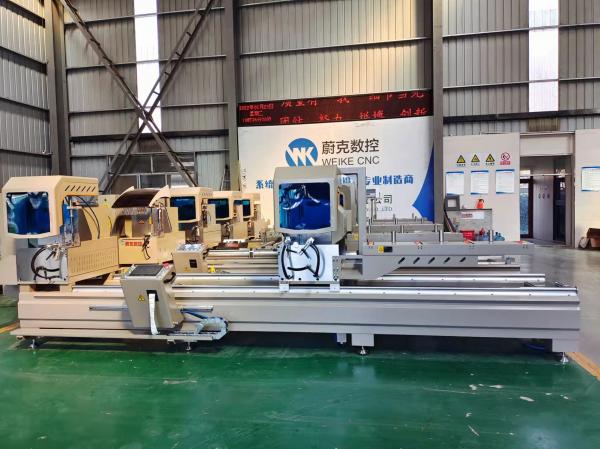 Buy cheap 90 Degree Automated Miter Saw 4200mm UPVC Double Head Cutting Machine from wholesalers