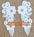 Golden Venise Lace Trim Flower Motif Ribbon Crafts