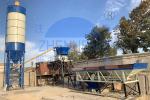 HZS35 Multi Functional Weigh Batching Plant, High Performance Central Mixing