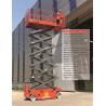 Buy cheap 1000 Lbs Capacity Self Propelled Scissor Lifts 110v 60hz Push Button Control from wholesalers