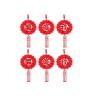 Buy cheap 6pcs Felt Holiday Decorations Chinese New Year Lantern from wholesalers