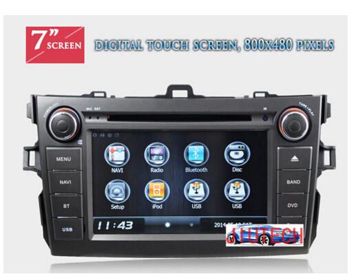 Buy cheap Autoradio for Toyota Corolla Car Stereo DVD GPS Navigation System for Toyota Corolla 2007+ from wholesalers