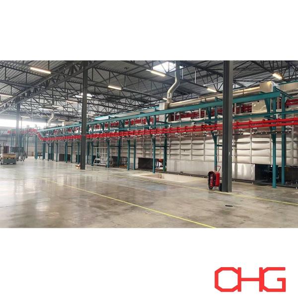 Buy cheap Industrial Power And Free Overhead Conveyor System Carbon Steel For Powder Coating Line from wholesalers