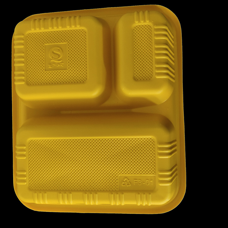 1000ml Rectangular Single Compartments Disposable Microwavable Takeaway Food Container Custom LOGO PP Lunch Bento Box