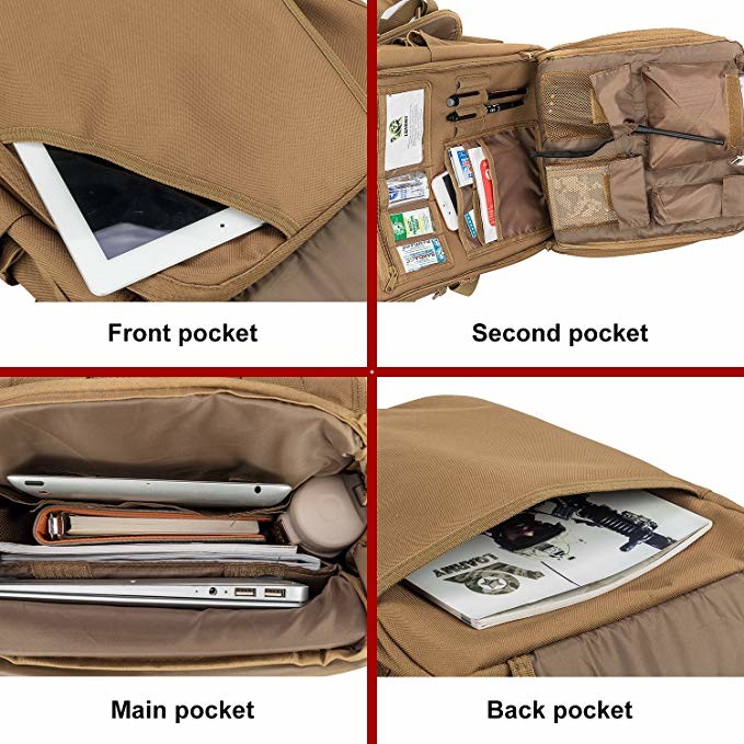 Fashionable Military Tactical Bag With Customized Logo Printed Multifunctional