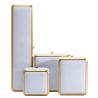 Buy cheap Custom Jewellery Box Packaging Gold Trim Plastic Jewelry Case With LED Lighting from wholesalers