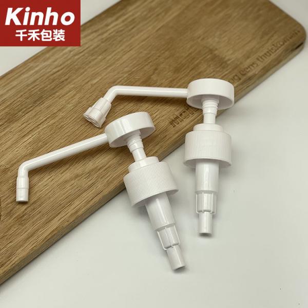 Buy cheap 38/410 Dispenser Lotion Pump Sprayer Pump With Long Three Holes Nozzle from wholesalers