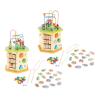 Buy cheap Montessori Large Wooden Activity Cube For New Year Kids Baby Infant from wholesalers