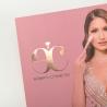 Buy cheap 350gsm Personalized Rose Gold Logo Paper Thank You Card For E Commerce Packaging from wholesalers