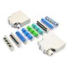 Buy cheap DIN Rail Mounted SC Duplex Optical Termination Box For Fiber Optic Cable from wholesalers