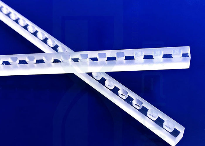 Fused Silica Quartz Glass Rod High Transmission For Optical Fiber