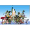 Buy cheap Steel Aquatic Play Structure Fiberglass Slide Water Park for Commercial Park Play Equipment from wholesalers