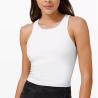 Buy cheap Y Back Yoga Training Seamless Racerback Crop Tank Top 230gsm from wholesalers