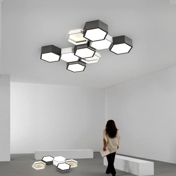 Buy cheap Simple Modern Living Room Lights Minimalist Bedroom Dining Room honeycomb LED Ceiling Lights(WH-MA-211) from wholesalers