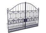 Architectural Wrought Iron Cast Iron Garden Gate European Style