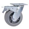 Buy cheap 350kg 4-8inch Heavy Duty Industry Shopping Trolley with TPR Caster and Rigid Brake from wholesalers