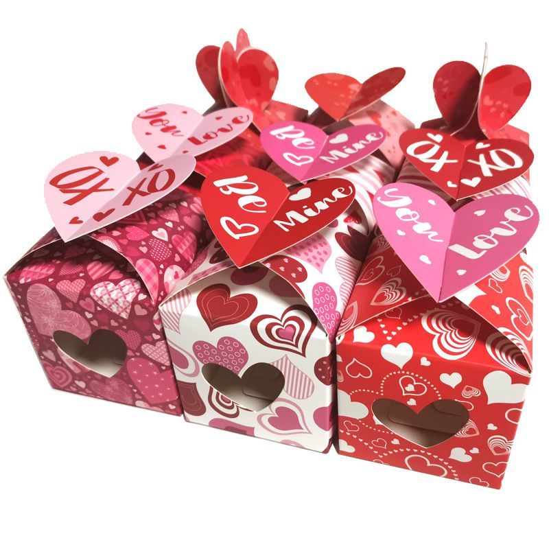 House Shaped Elegant Gold and Silver Hot Stamping Gift Packaging Paper Box