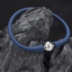 Silicone Elastic Rope Meteorite Bead Bracelet 10mm Unisex Fashionable