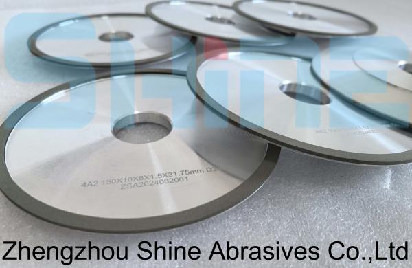 Buy cheap 4A2 Resin Bond Diamond CBN Grinding Wheels for Face Grinding of Cutting Tools from wholesalers