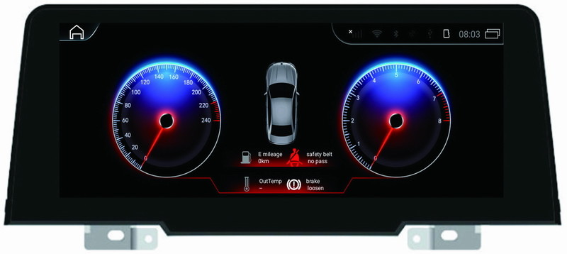 Ouchuangbo multimedia player gps radio for )1er F20 F21 2er F22 F23 F87 support BT MP3 mirror link android 8.0 OS 4+32